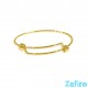 Pulsera de acero inoxidable dorado