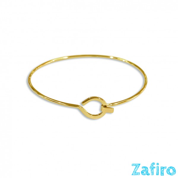 Pulsera de acero inoxidable dorado